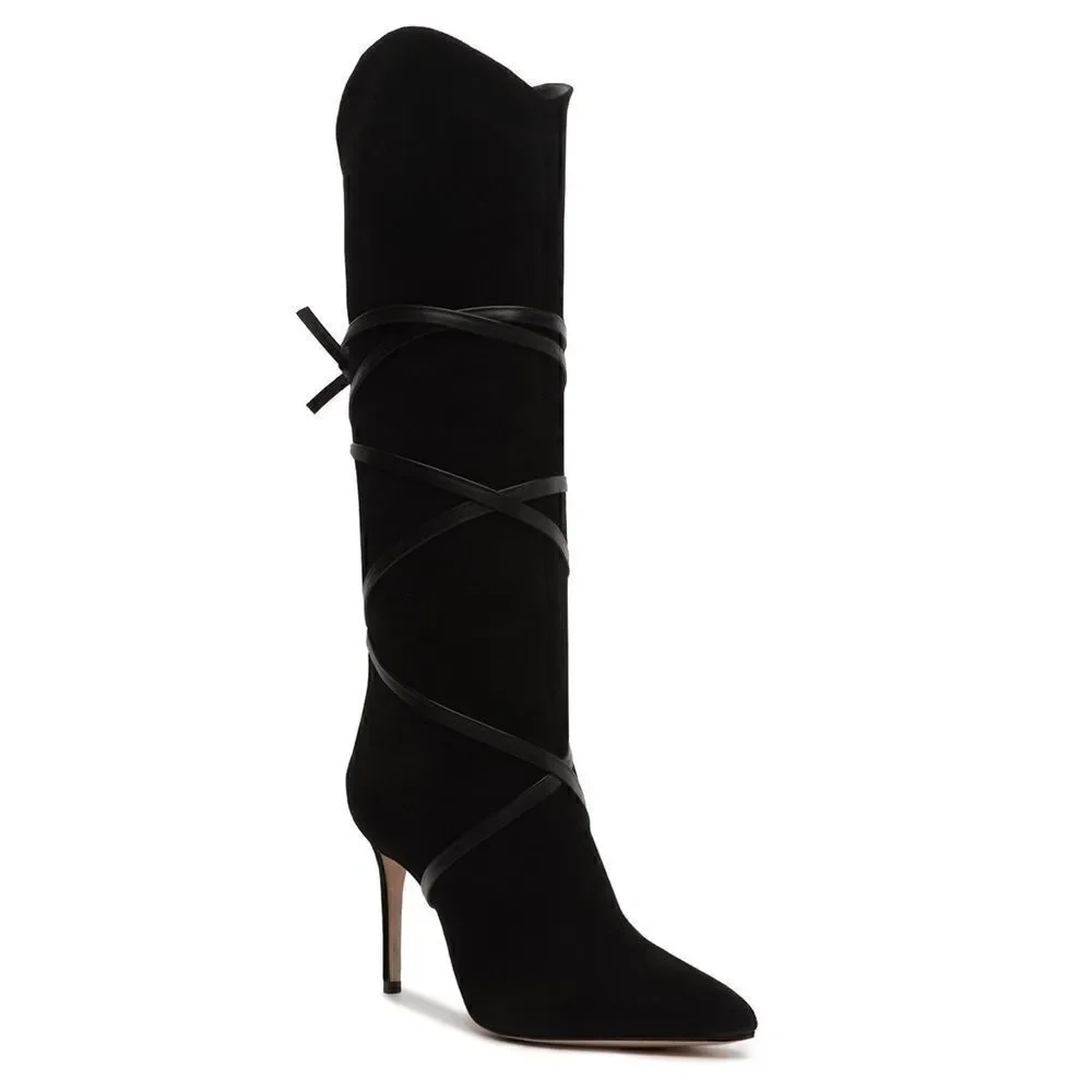 Free People x Schutz Maryana Lace Up Boots